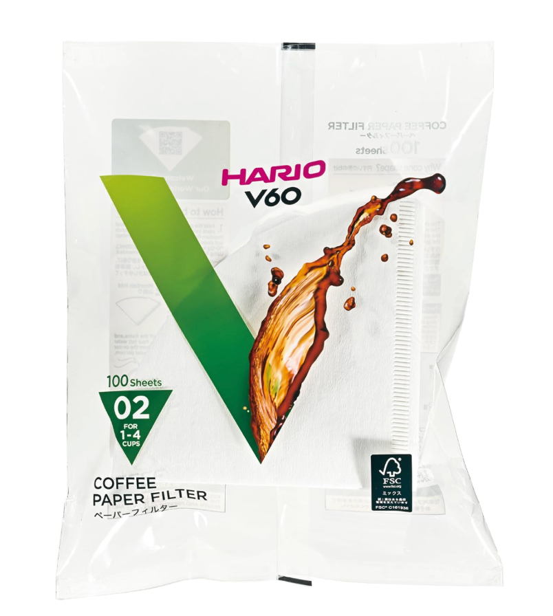 HARIO V60-02 Filters (100-Pack)