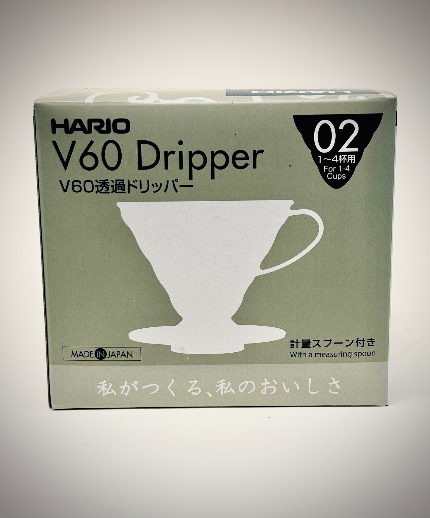 Hario V60-02 Dripper (white)